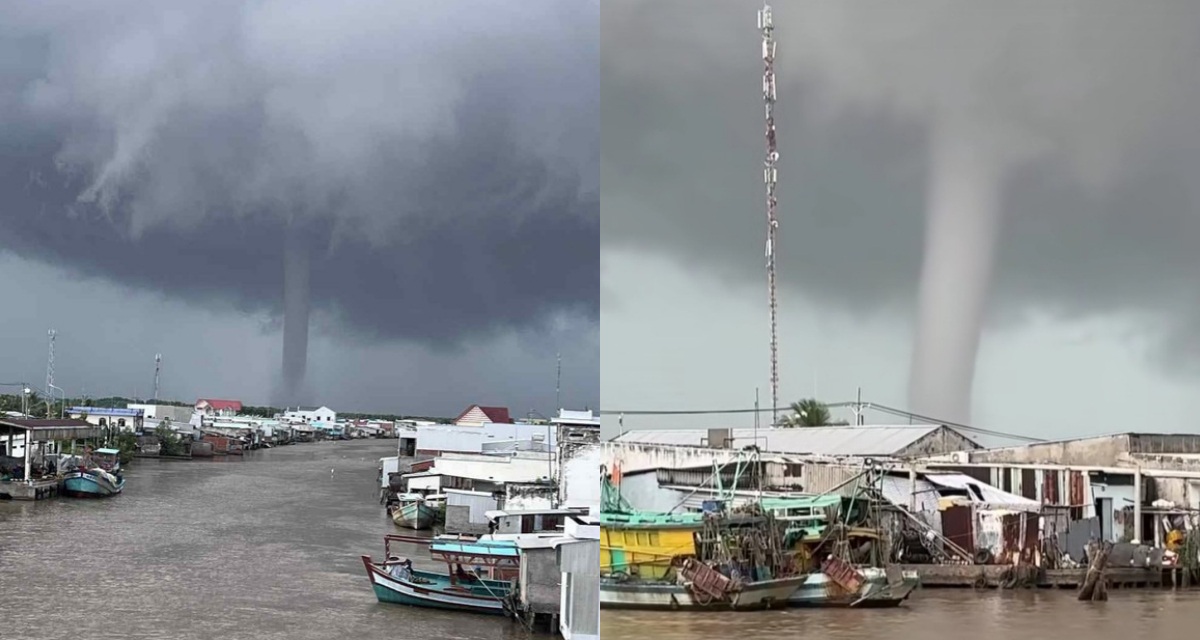 Hiện tượng vòi rồng khổng lồ xuất hiện trên vùng biển Cà Mau: Chuyên gia cảnh báo điều gì đang xảy ra?