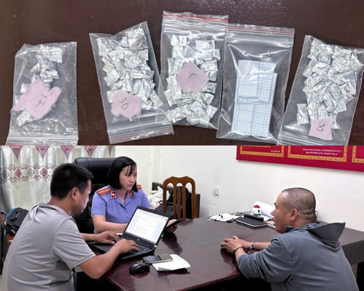 Ninh Bình: Bắt đôi nam nữ thuê người nghiện làm công nhân rồi bán ma túy trừ vào lương, giữ chân