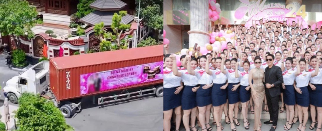 Mailisa nhập loạt container mỹ phẩm Trung Quốc về bán 2,3 triệu/bộ rồi đột ngột gỡ khỏi website