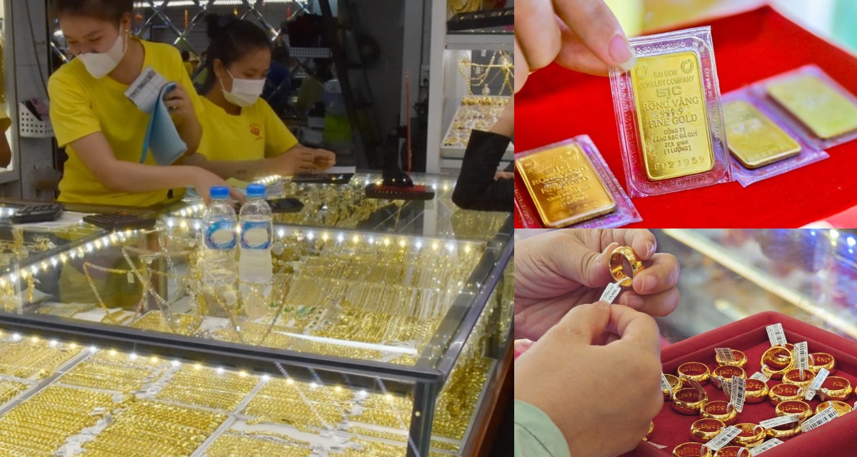 Giá vàng hôm nay 16/11: Vàng SJC và nhẫn lao dốc mạnh, thị trường vàng ‘chao đảo’ cuối tuần