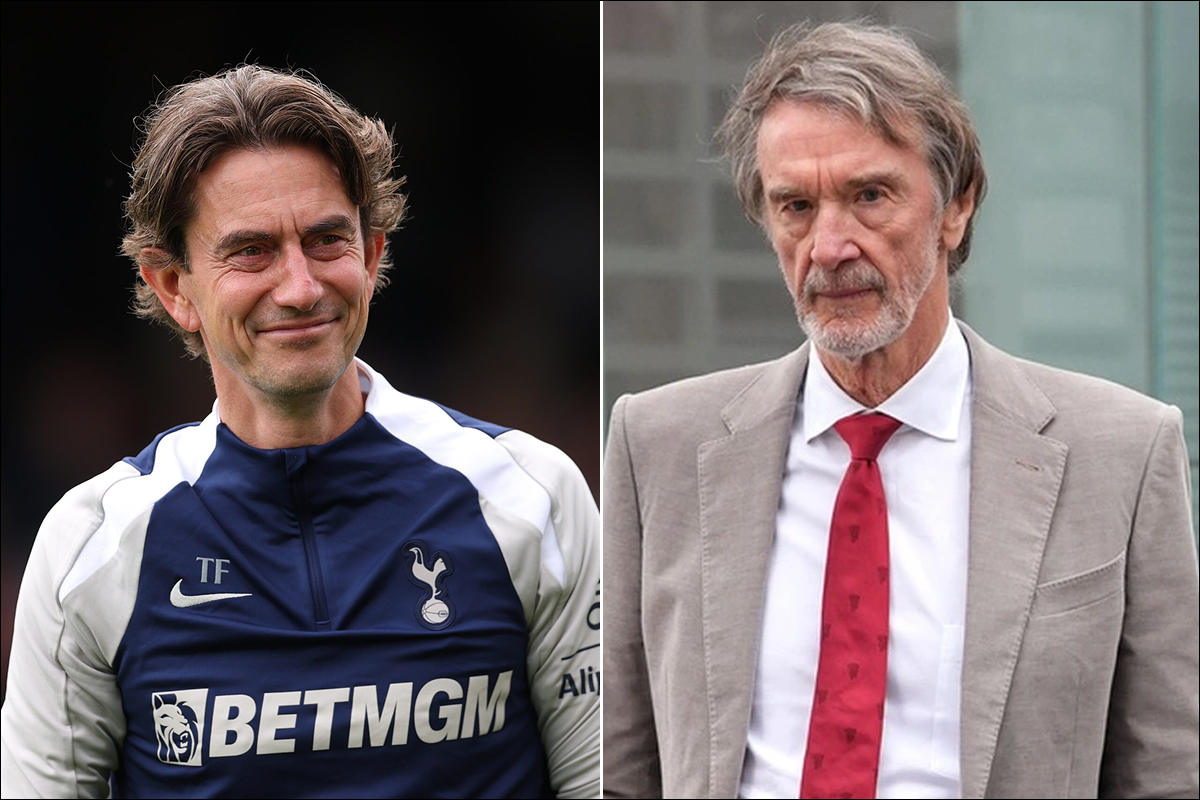 HLV Tottenham xác nhận đàm phán với Man Utd, Sir Jim Ratcliffe cân nhắc tương lai Ruben Amorim