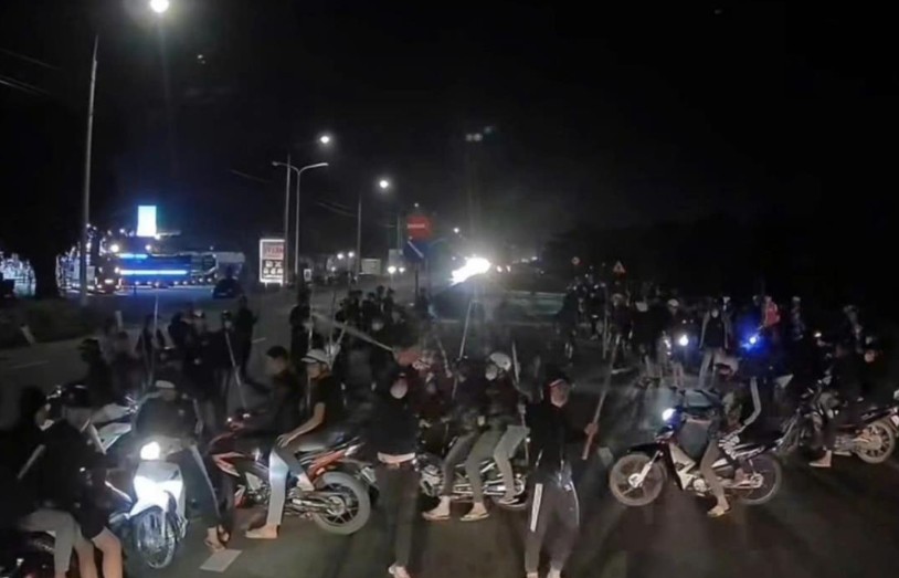 Chỉ vì mâu thuẫn trên mạng xã hội, hơn 50 thanh niên ở Khánh Hòa gây chiến với nhau rồi bị bắt