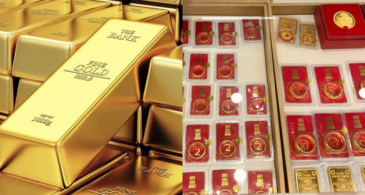 Giá vàng chốt phiên ngày 19/11 tăng ‘phi mã’: Vàng SJC, nhẫn BTMC và ACB vượt 151 triệu, vàng thế giới lập đỉnh