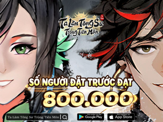Game tu tiên kinh doanh Ta Làm Tông Sư Trong Tiên Môn chính thức lên sóng