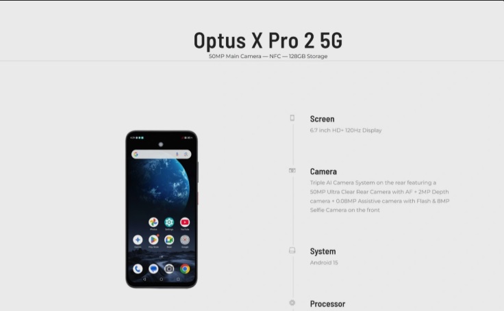 Đây là mẫu smartphone giá rẻ chưa đầy 3 triệu vừa ra mắt, màn lớn 120Hz zịn hơn iPhone 16 Plus