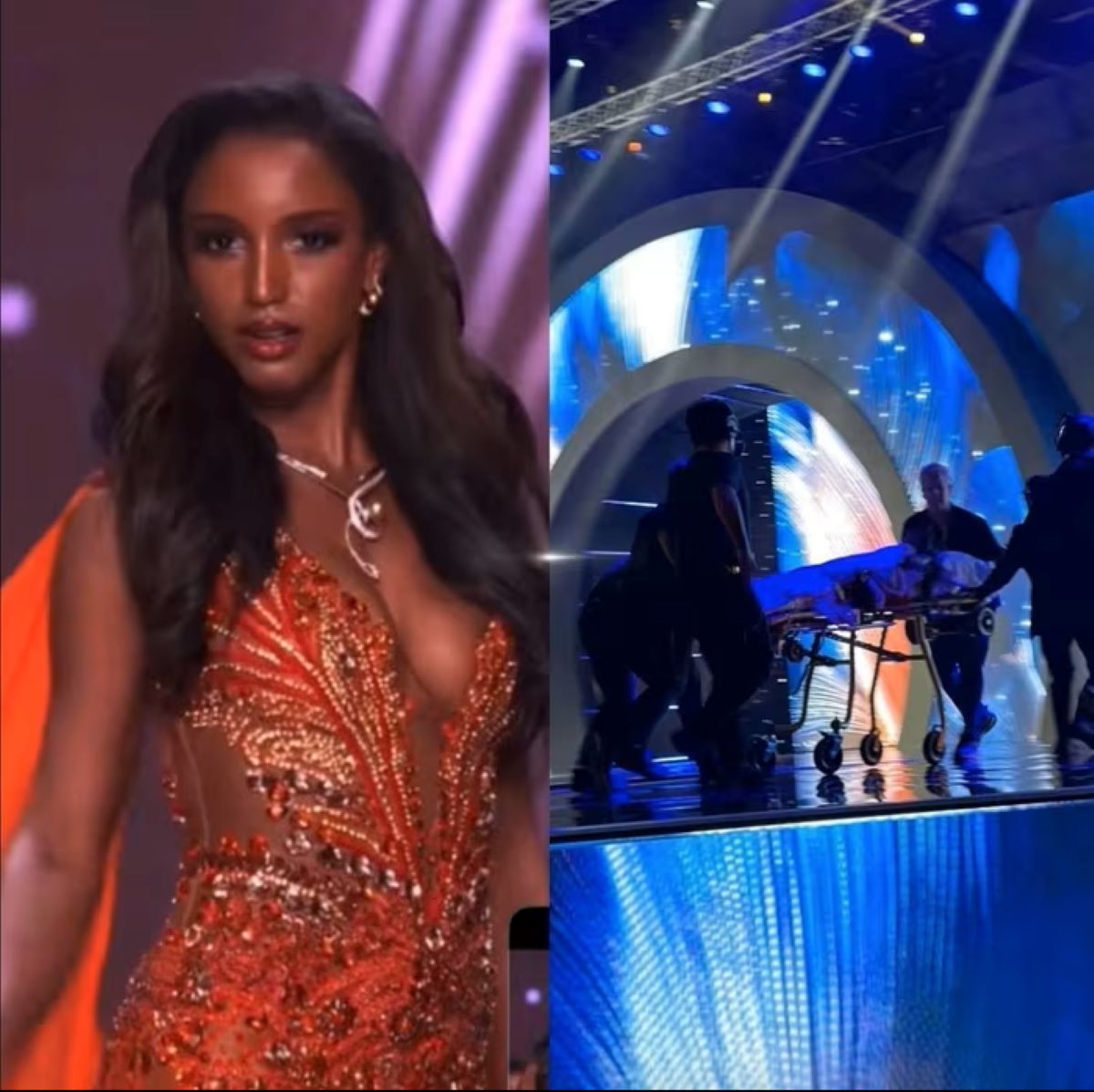 Hoa hậu bị ngã tại bán kết Miss Universe 2025, liệu có ảnh hưởng đến kết quả?