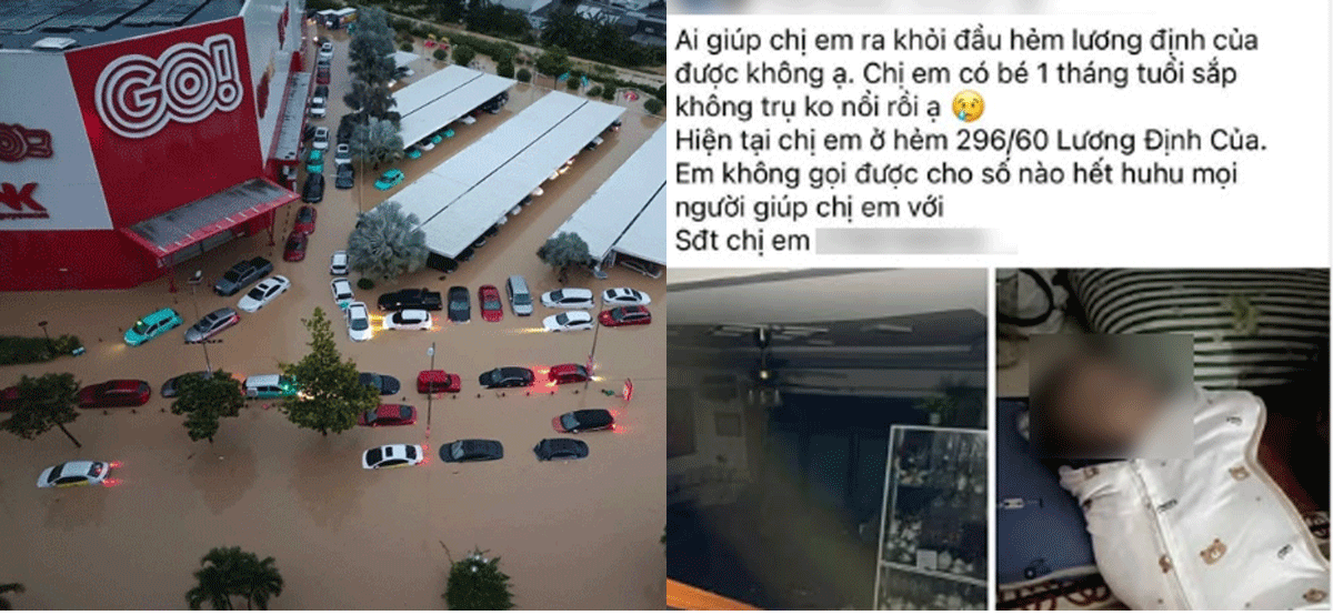 Cập nhật tình hình lũ Nha Trang sáng 20/11: Tiếng kêu cứu thảm thiết của nhiều hộ dân suốt nhiều giờ