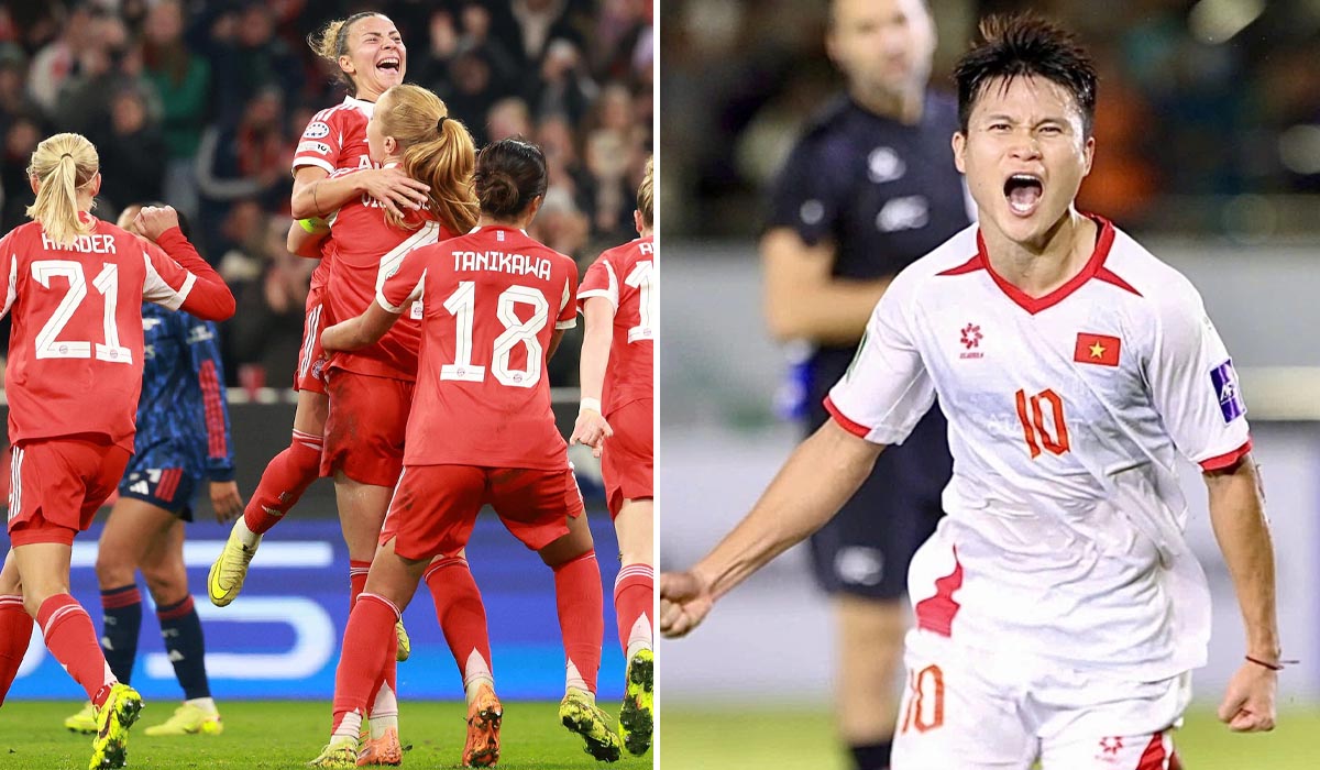 Kết quả bóng đá hôm nay: Gã khổng lồ sảy chân ở Champions League; ĐT Việt Nam nhận tin vui từ FIFA