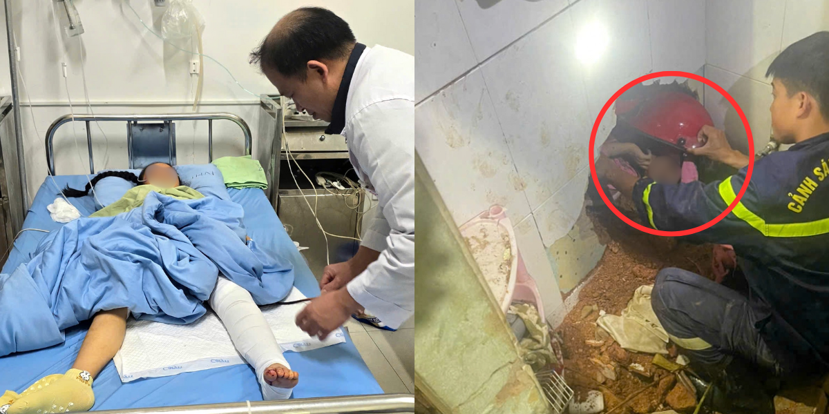 Tình hình sức khỏe hiện tại của bé gái 8 tuổi bị vùi lấp do sạt lở tại phường Xuân Trường, Đà Lạt