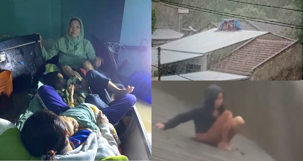 Ám ảnh đoạn ghi âm cầu cứu của 3 mẹ con ở Đắk Lắk, bám trụ trên mái nhà dầm mưa suốt nhiều giờ