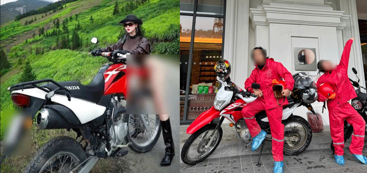 Cô gái trẻ mặc trang phục táo bạo, tạo dáng phản cảm ở Hà Giang thuê xe để sống ảo, chủ xe lên tiếng