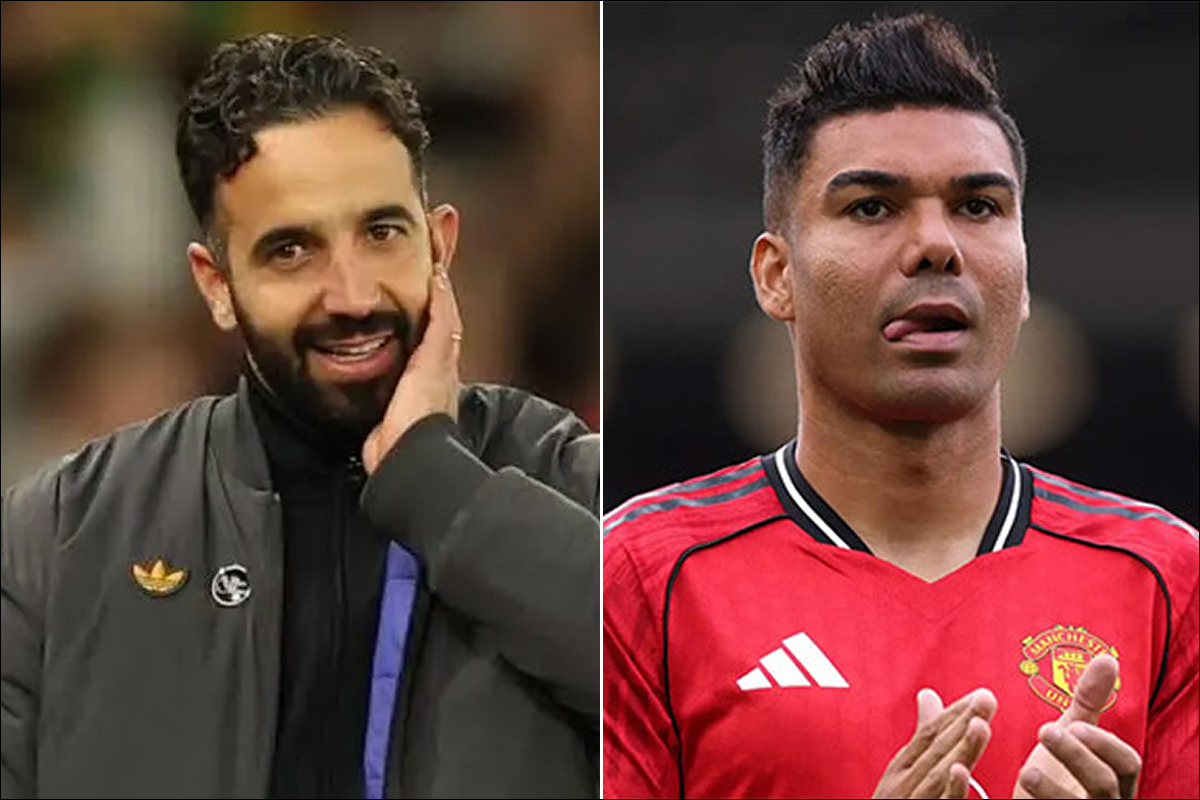 Man Utd ra quyết định thương vụ 100 triệu bảng, HLV Ruben Amorim gạch tên Casemiro trong tháng 1