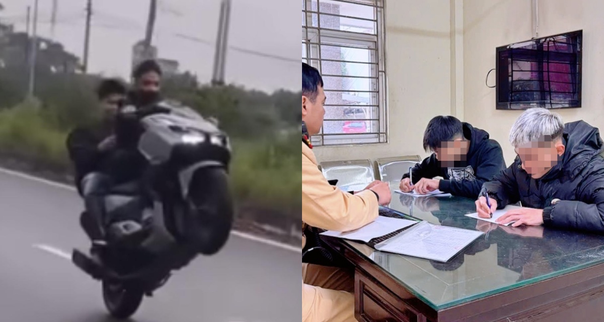 Xác minh clip thanh niên bốc đầu xe máy ở Hà Nội: Cơ quan chức năng chốt mức xử phạt nghiêm khắc