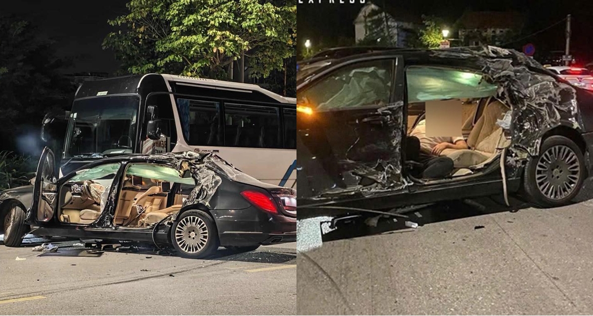 Tình hình tài xế Maybach S600, nguyên nhân xế sang đâm xe khách bên lề đường gây tranh cãi lớn