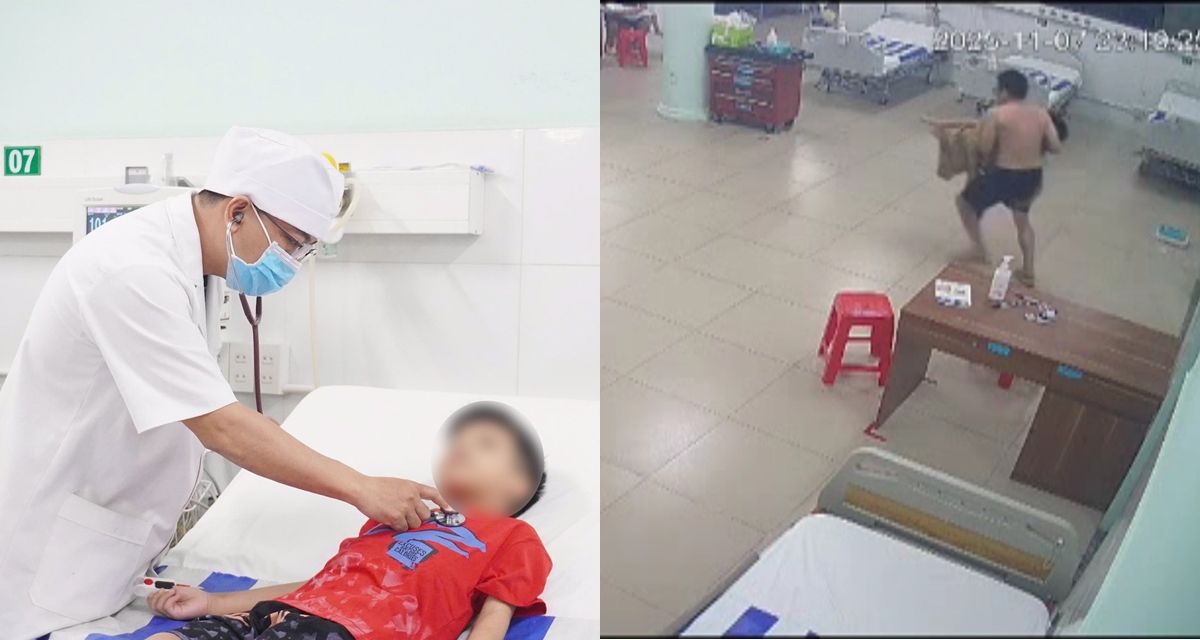 Tình hình cháu bé bị điện giật, ngưng tim 10 phút, được cha hớt hải bế vào viện cấp cứu giữa đêm