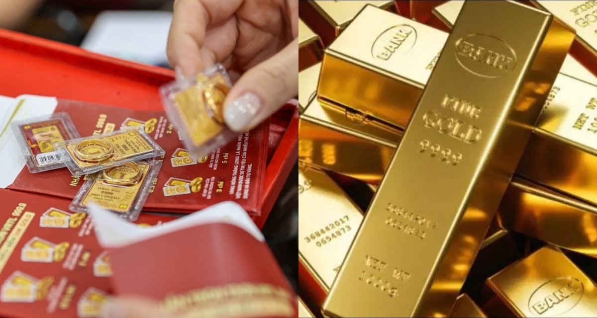 Giá vàng hôm nay (22/11) đồng loạt hạ nhiệt: Vàng miếng SJC, vàng nhẫn giảm sâu, vàng thế giới cũng lao dốc