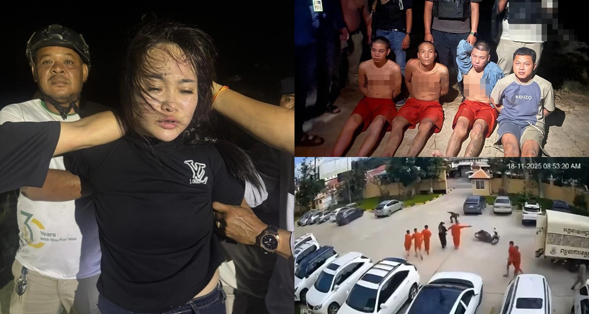 Tình hình nhóm phạm nhân bỏ trốn ở Campuchia và nữ đồng phạm đưa súng sau khi bị bắt giữ