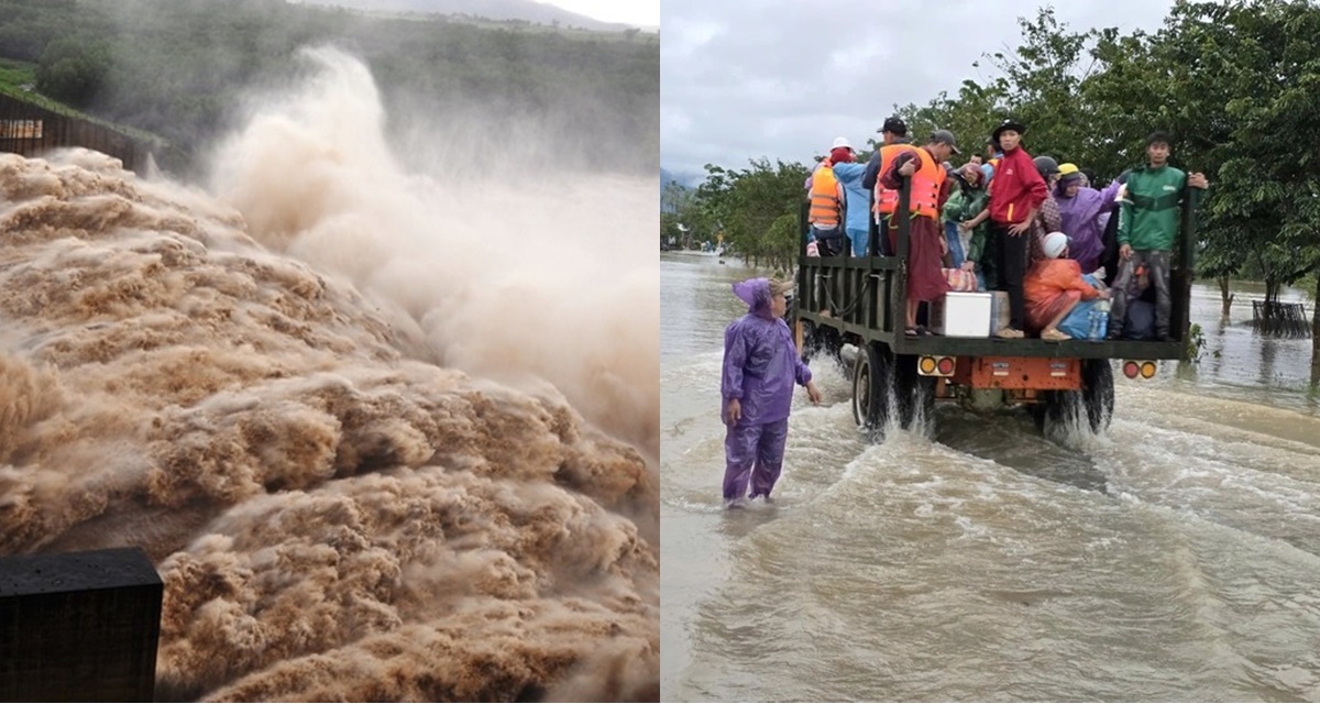 Sự thật thông tin ‘nhà trú lũ tập thể bị sập, người chết hàng loạt’, lãnh đạo xã Hòa Thịnh lên tiếng