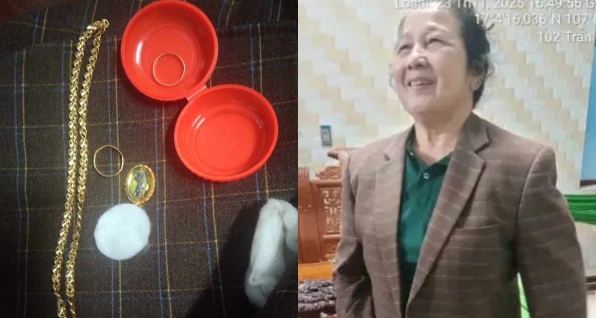 Phát hiện gần nửa cây vàng trong túi áo từ thiện giúp đỡ bà con lũ lụt: Danh tính chủ nhân là ai?