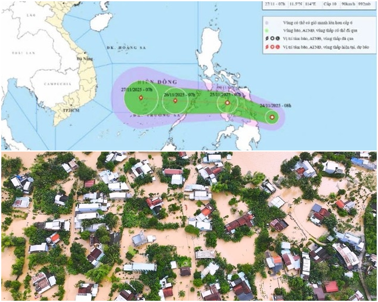 Tin bão mới nhất: Dự báo chi tiết bão số 15 sắp đổ bộ, khi nào ảnh hưởng miền Trung nước ta?