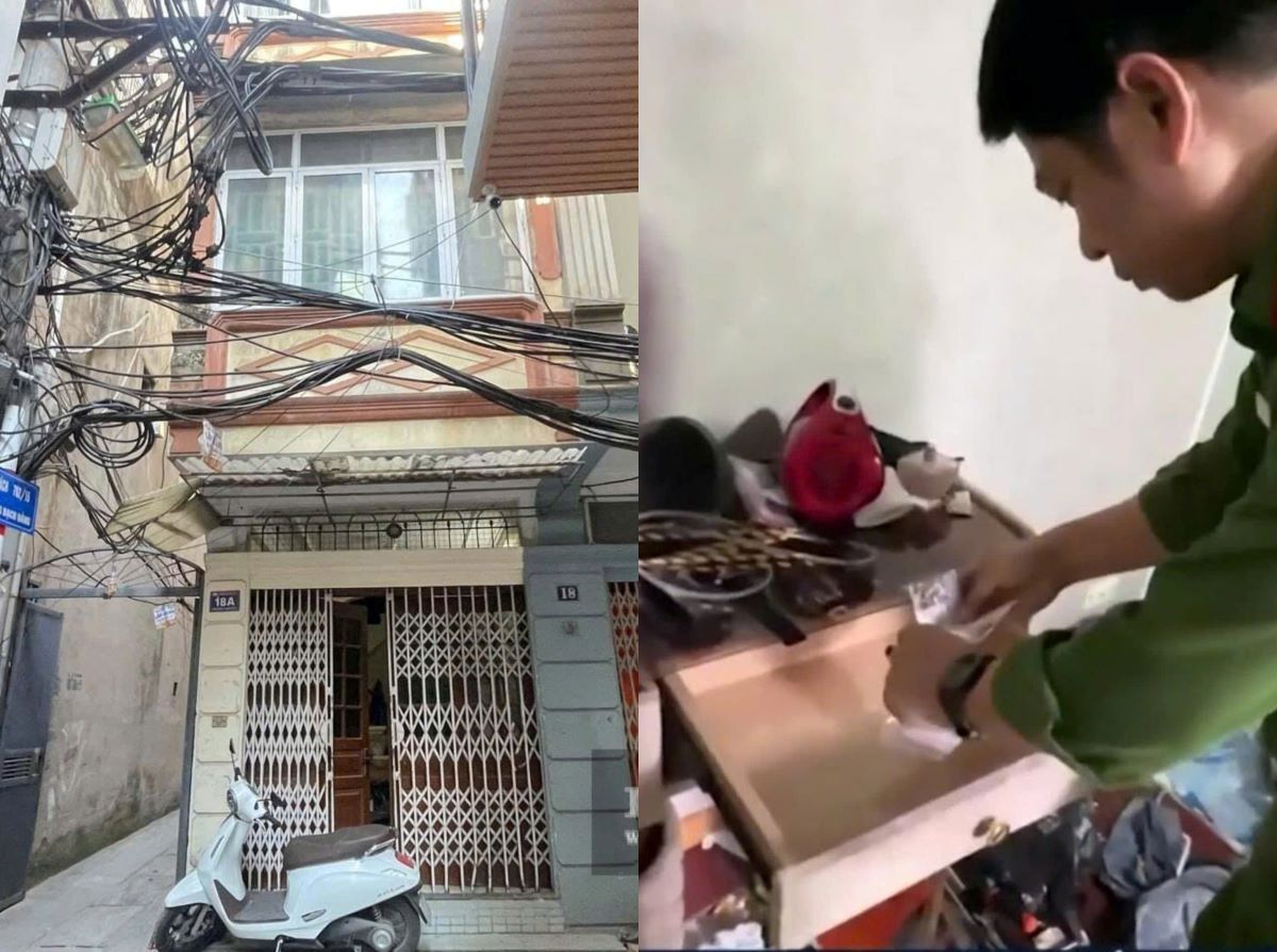 Cận cảnh ngôi nhà các đối tượng tàng trữ 50.000 viên ma túy, nổ súng chống trả cảnh sát trong đêm