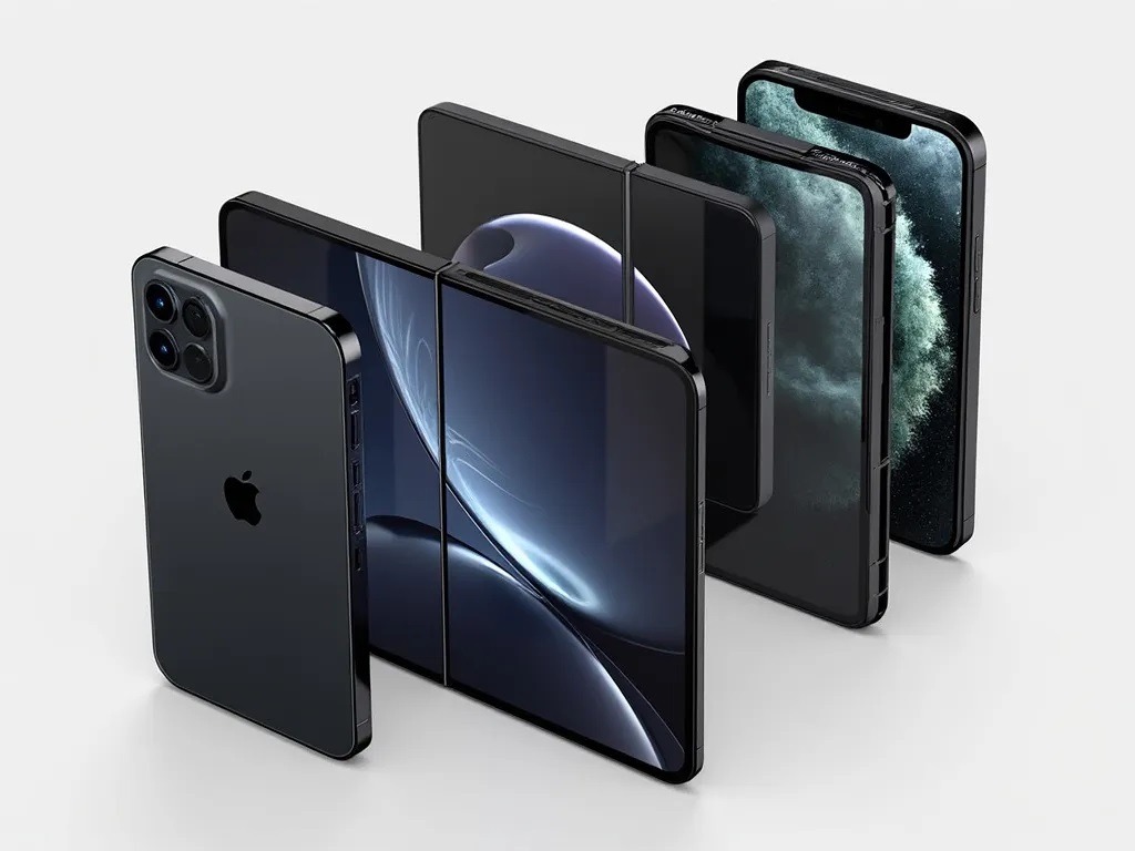 Khi iPhone Fold màn hình gập ra mắt, Galaxy Z Fold của Samsung chỉ còn là cái tên!