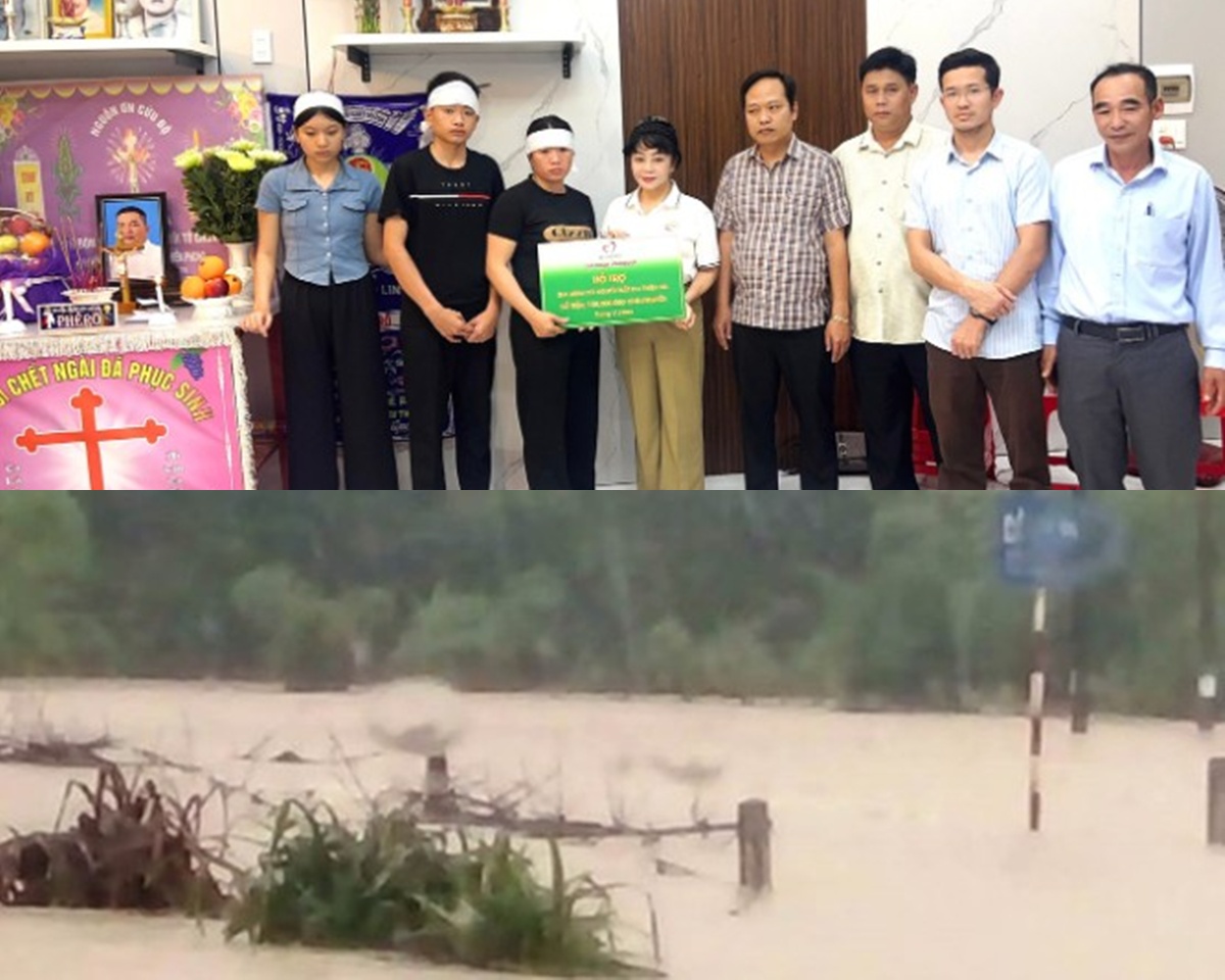 Chia sẻ đau xót từ vợ tài xế taxi tử vong trong mưa lũ: \'Chồng tôi nằm đó, người đầy bùn đất...\'