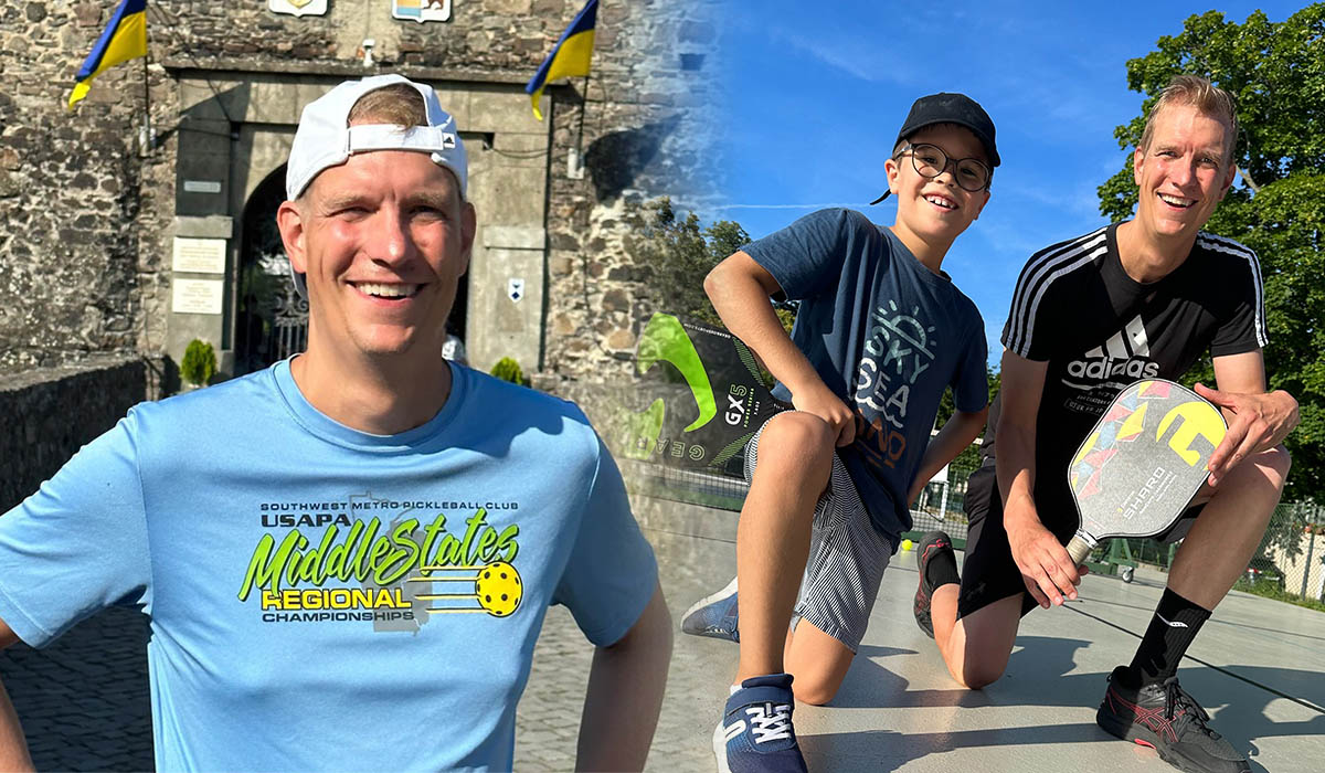 HLV người Mỹ bất chấp hiểm nguy đến Ukraine dạy pickleball, hành trình di chuyển ra sao?