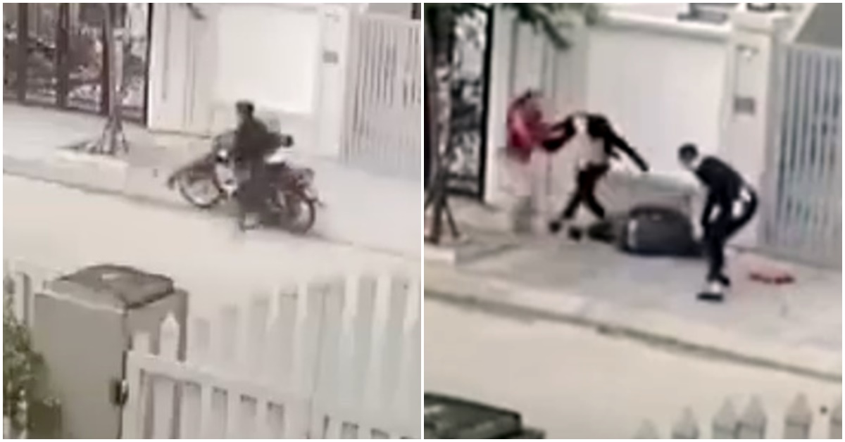 Hình phạt nào cho nhóm người tông người đàn ông lên vỉa hè rồi cầm hung khí lao vào đánh tới tấp?