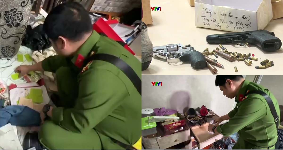 Triệt phá ổ nhóm 50.000 viên ma túy tổng hợp ở Hà Nội: Nghi phạm nổ súng bắn trả, đốt tang vật ngay trong nhà