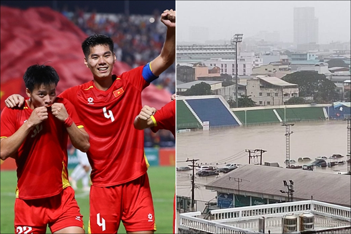 BTC SEA Games 33 họp khẩn, U22 Việt Nam nguy cơ phải di dời vì lũ lụt kinh hoàng