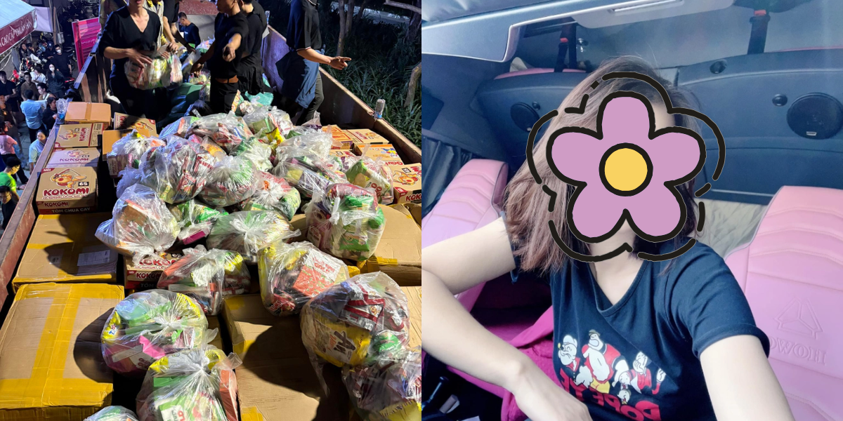 Chân dung nữ tài xế xe tải chở 45 tấn đồ cứu trợ bà con Đắk Lắk: Tưởng ai xa lạ, hóa ra lại là mỹ nhân này!