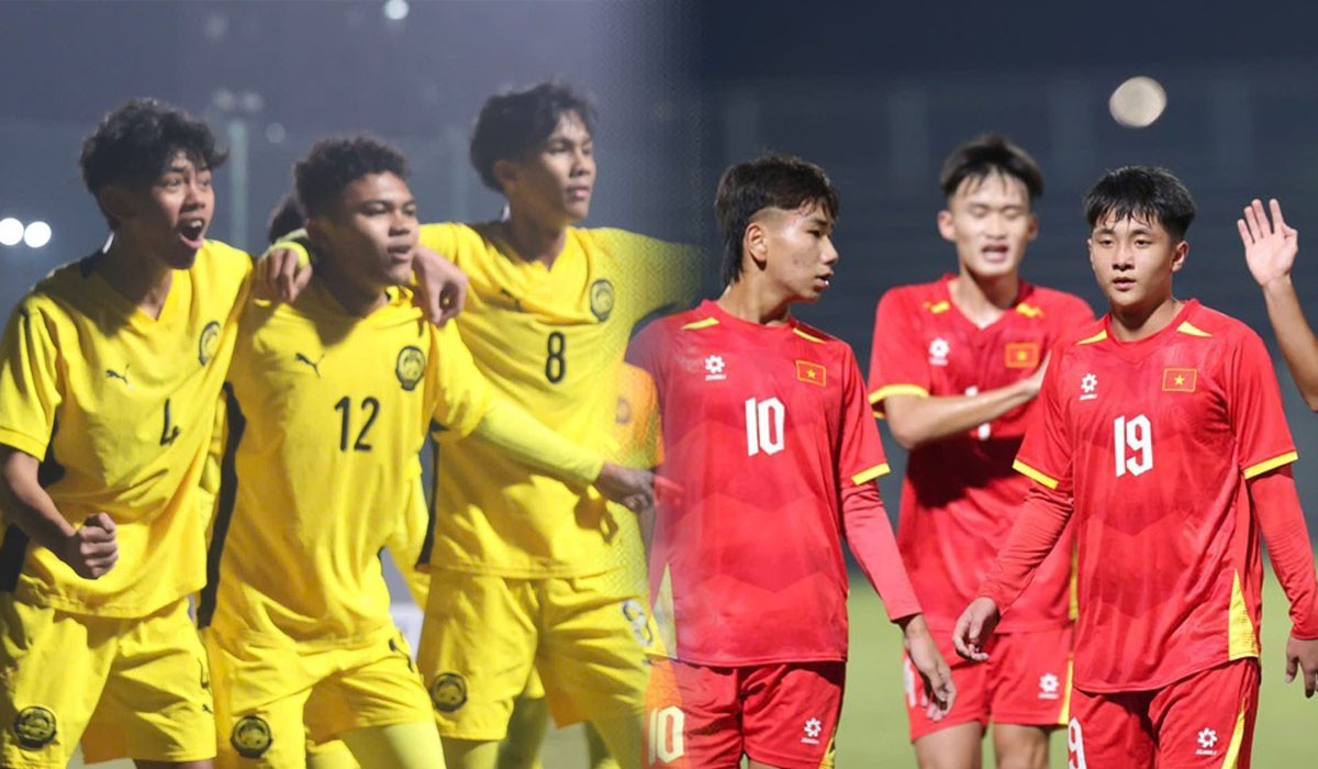 Malaysia thắng thuyết phục tại VL Asian Cup, vẫn \'hít khói\' trước U17 Việt Nam ở một thống kê