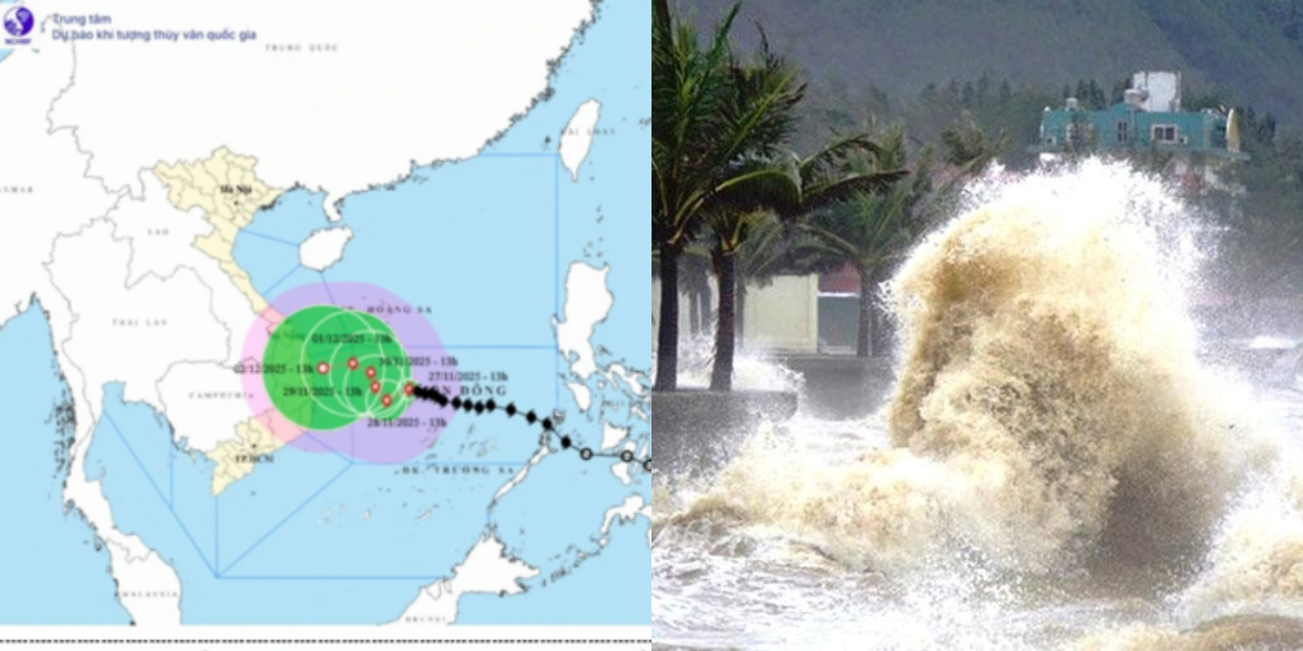 Diễn biến mới của cơn bão số 15: Di chuyển phức tạp, người dân các khu vực sau cần chú ý an toàn