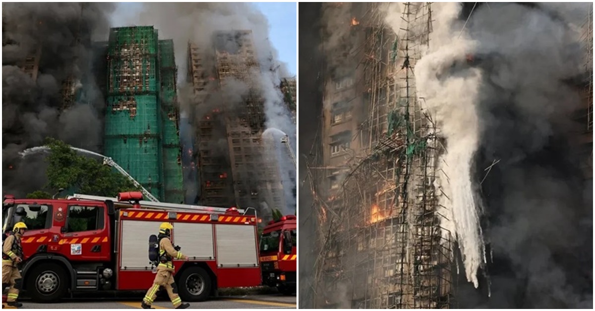 ‘Khui’ thủ phạm gây ra vụ cháy cụm 7 chung cư kinh hoàng ở Hong Kong khiến ít nhất 94 người chết