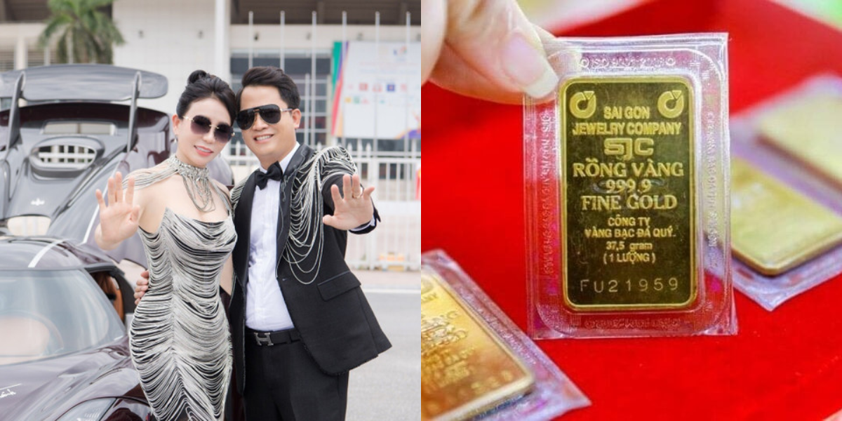 Choáng với giá trị 300 lượng vàng SJC bị thu hồi của vợ chồng Mailisa – dân mạng khẳng định vẫn chưa phải \'khủng\' nhất