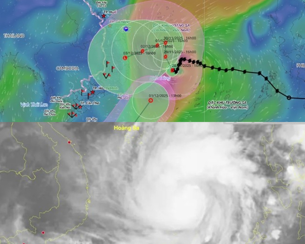 Tin bão mới nhất: TP.HCM và một số tỉnh xuất hiện thời tiết hiếm gặp, nguyên nhân do bão số 15