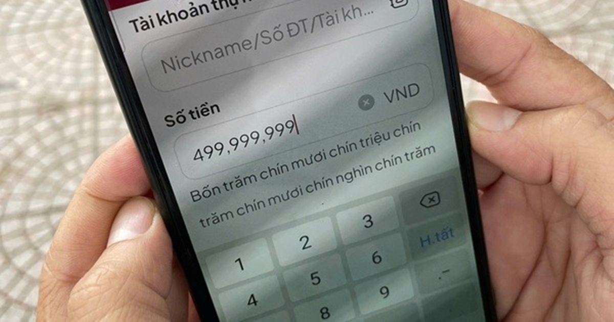 Người đàn ông nhận 500 triệu chuyển nhầm nhưng không chịu trả lại có thể bị xử lý hình sự