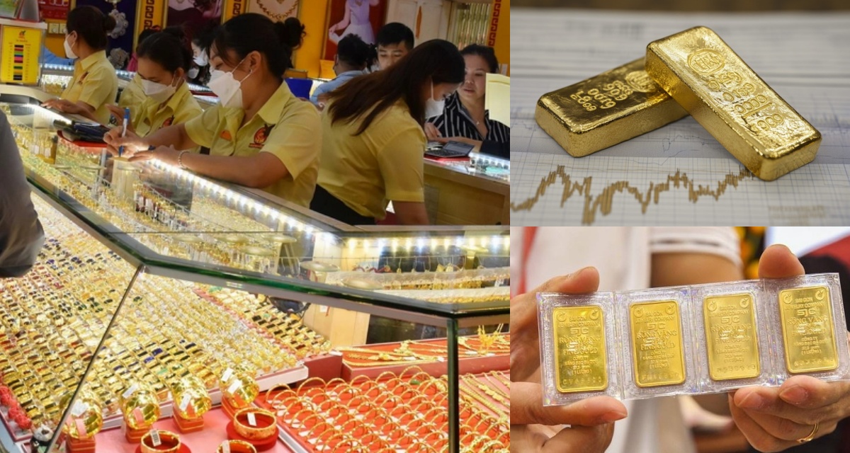 Giá vàng hôm nay 29/11 bật tăng mạnh: SJC leo đỉnh mới, chênh lệch thế giới gây bất ngờ lớn