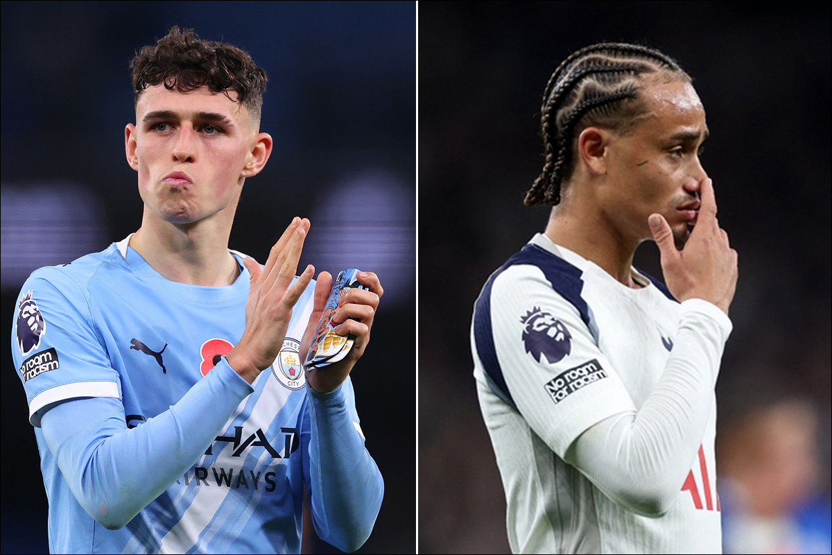 Bảng xếp hạng Ngoại hạng Anh 2025/26 mới nhất: Man CIty áp sát Arsenal; Tottenham vượt mặt Man Utd?