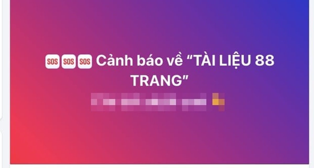 Công an cảnh báo khẩn cấp về \'Tài liệu 88 trang\' có liên quan Nguyễn Xuân Đạt