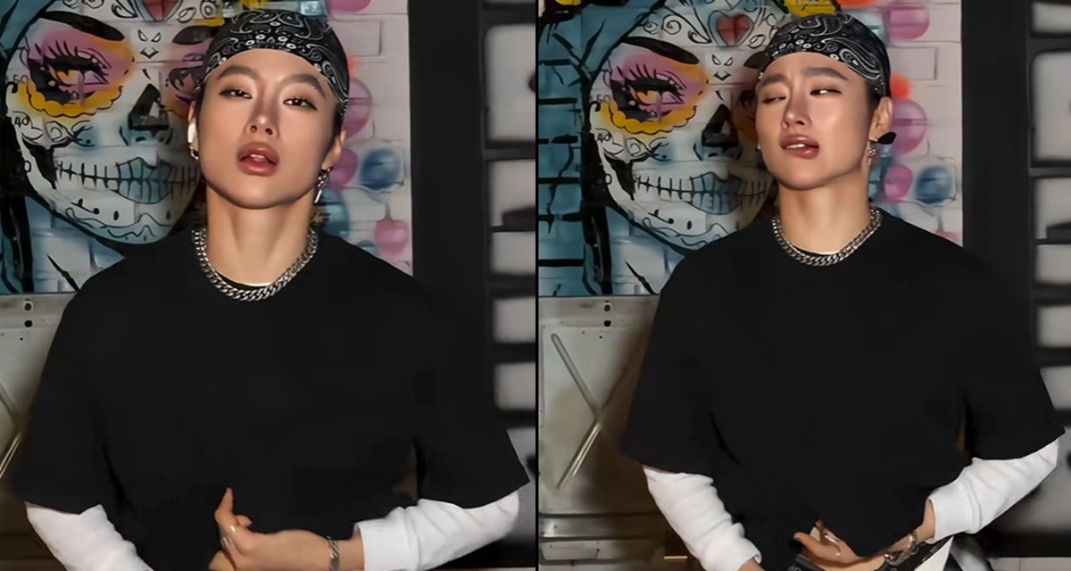 Angela Phương Trinh gây tranh cãi vì ngoại hình nam tính, cố tình vén áo khoe nội y với biểu cảm quá đà