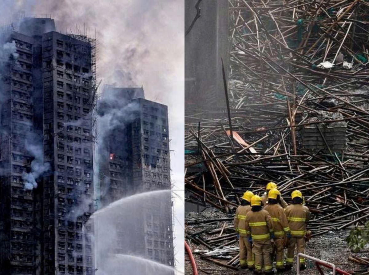 Diễn biến mới vụ cháy chung cư ở Hong Kong: Bắt thêm nghi phạm, hé lộ nguồn cơn lửa bủng cháy dữ dội