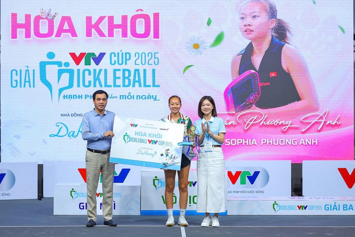 Lộ diện Hoa khôi Pickleball VTV Cup 2025: Đánh cặp cùng Lý Hoàng Nam, tài sắc vẹn toàn