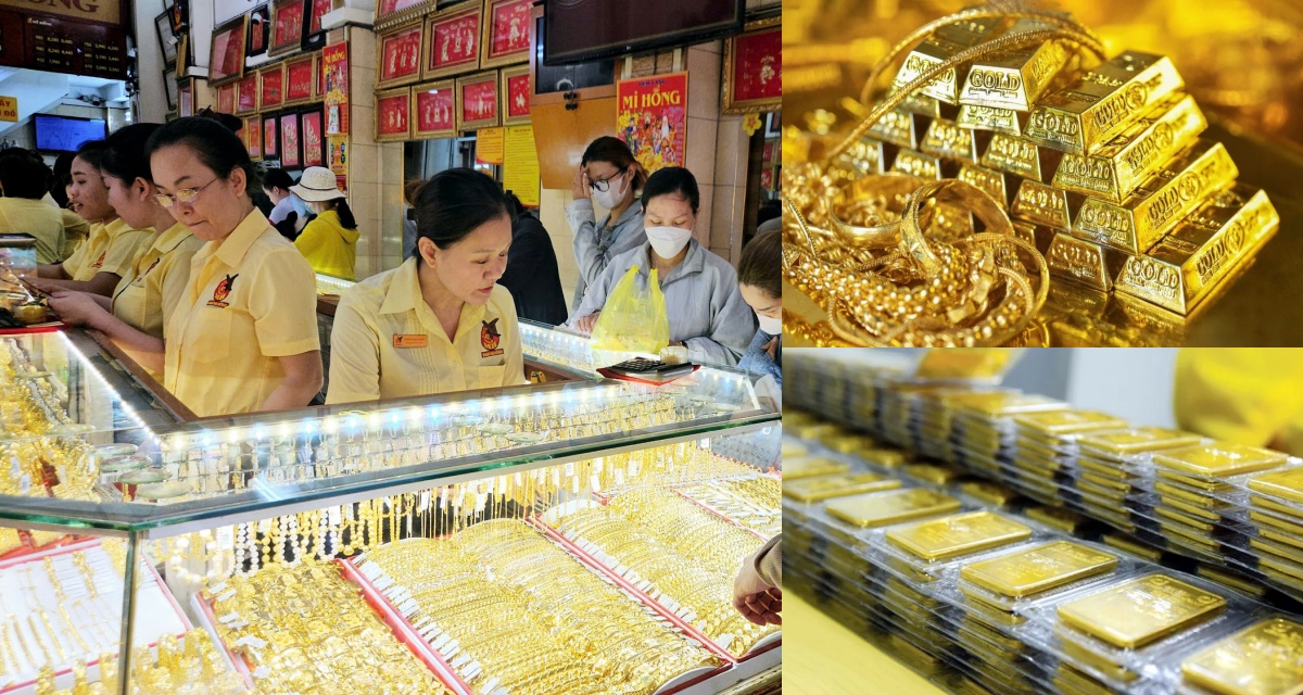 Giá vàng chốt phiên ngày 1/12/2025 tăng vượt 155 triệu đồng, vàng SJC ACB PNJ lập đỉnh kỷ lục