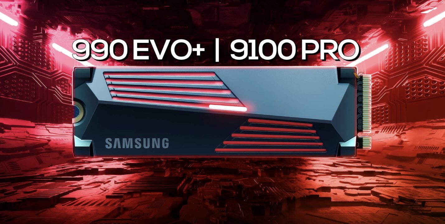 Samsung 990 EVO Plus và 9100 PRO: Hiệu năng khủng, độ bền đỉnh, dẫn đầu thị trường