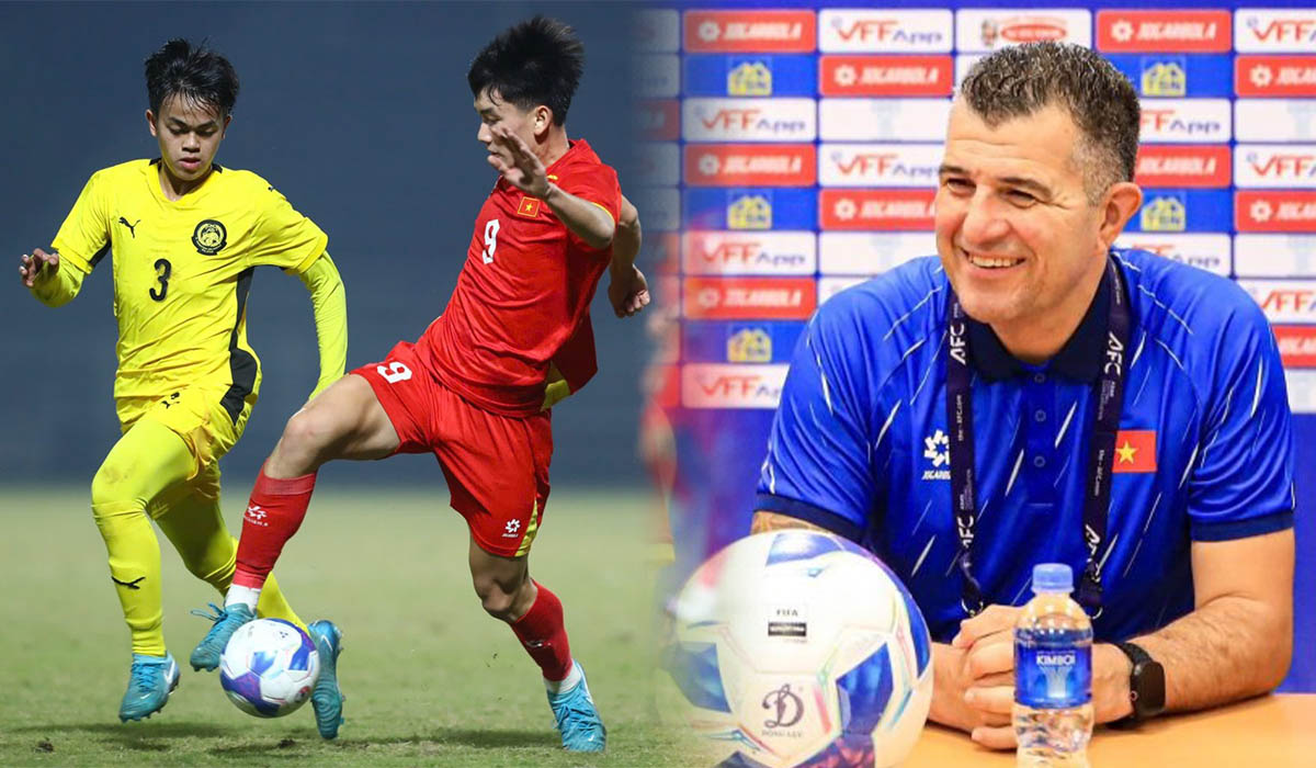 Thảm bại trước U17 Việt Nam ở VL Asian Cup, bại tướng của HLV Cristiano Roland nguy cơ bị sa thải 