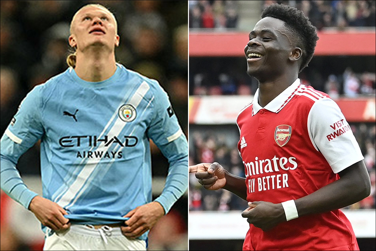 Kết quả bóng đá Ngoại hạng Anh hôm nay: Haaland gây thất vọng, Man City bị Arsenal bỏ xa trên BXH?