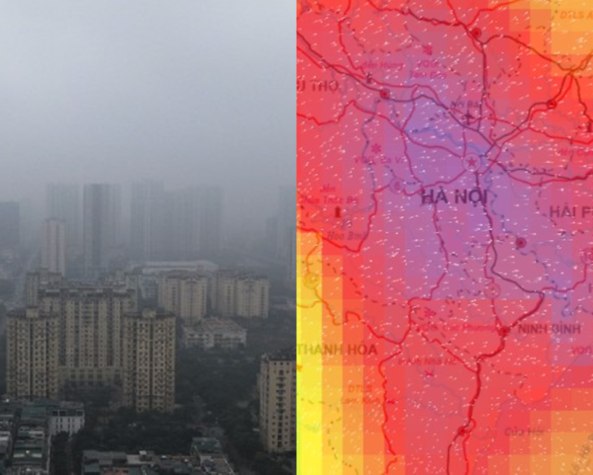 Nguyên nhân khiến không khí Hà Nội ô nhiễm nhất nước vào sáng 2/12, AQI lên tới 283 - mức rất xấu