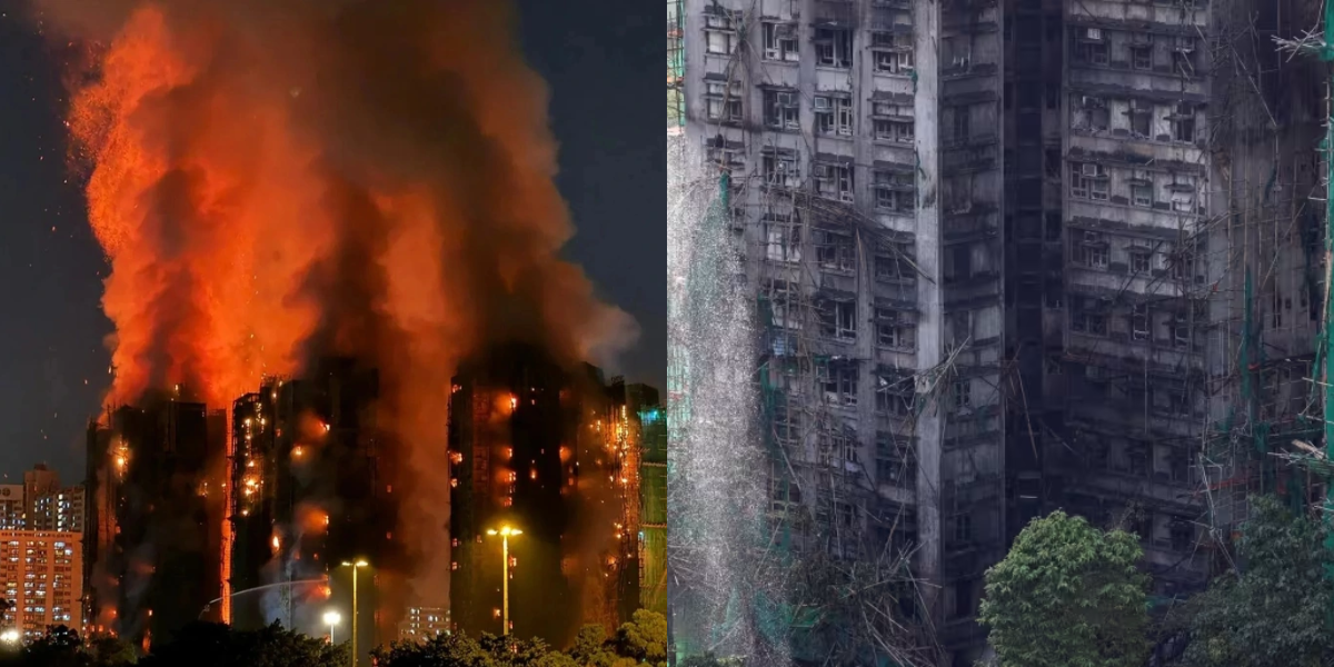 Diễn biến mới vụ cháy chung cư ở Hong Kong: Lộ thêm một sai phạm thi công khiến đám cháy lan mạnh 